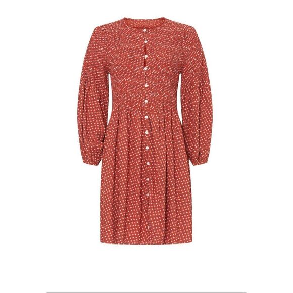 Madewell Easy Smocked Mini Dress - Picture 10 of 10